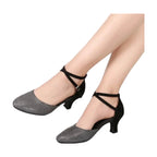 Chaussures de danse de salon pailletées à bout fermé, modèle Presentacion, vue 15