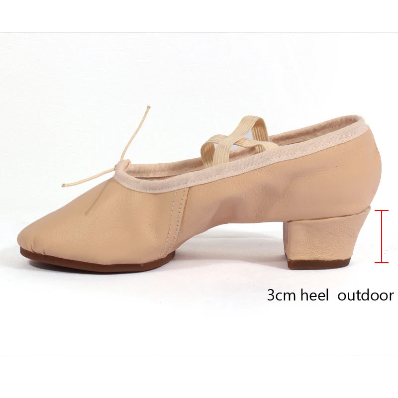 Chaussons de danse classique femme — Lilas - vue 3/4