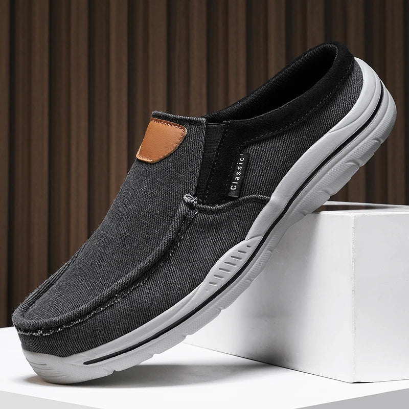 Chaussons de danse classique homme toile — Fatima