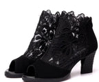 Chaussures de salsa femme 1 — Somova - vue rapprochée