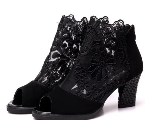 Chaussures de salsa femme 1 — Somova - vue rapprochée