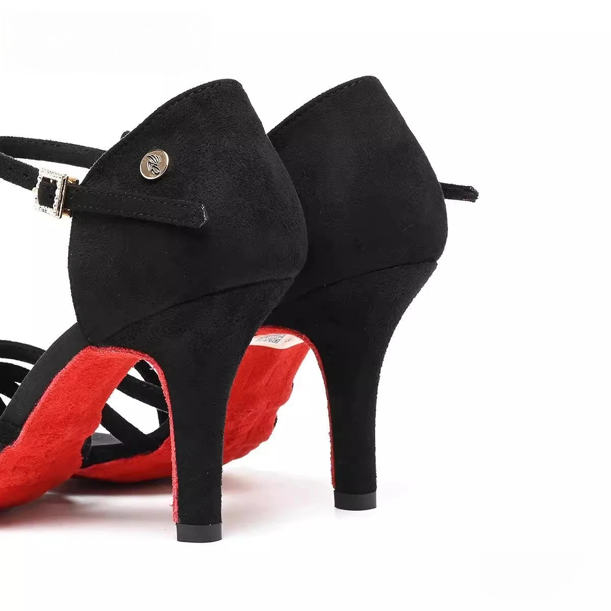 Souliers de danse latine femme daim — Pasodoble - détail