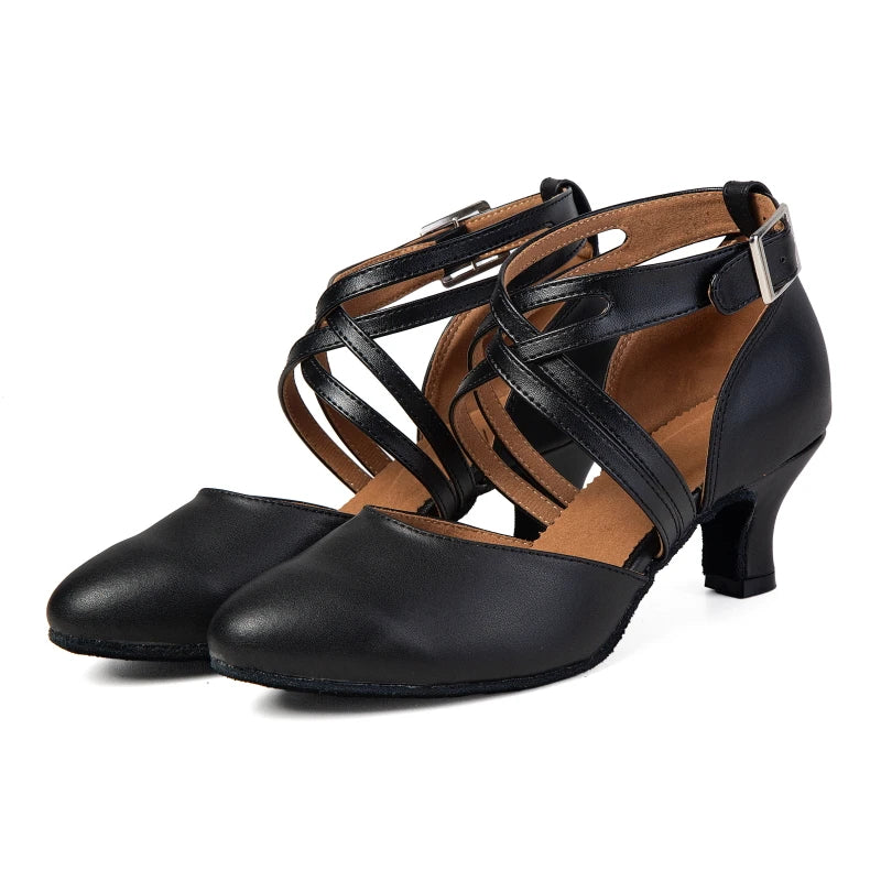 Souliers de danse latine femme — Assemblé - vue arrière