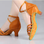 Chaussures de salsa femme satin — Celestina