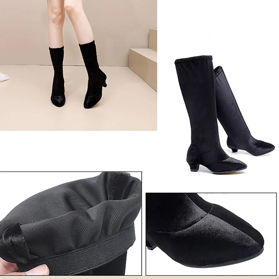 Chaussons de danse classique femme — Battement - vue rapprochée