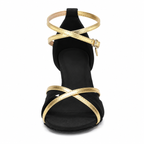 Chaussures de danse latine femme, talon 5 ou 7 cm, modèle Penney, vue 6