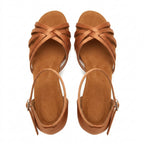 Chaussures Salsa & Bachata femme — Esméralda satin 7,5 cm