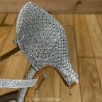 Chaussures de salsa femme — Naples - vue arrière
