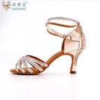 Souliers de danse latine femme — Ferri - vue arrière