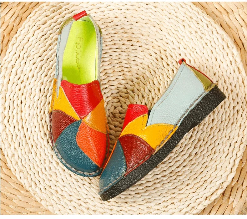 Chaussures de danse femme cuir verni — Jaleos - vue rapprochée