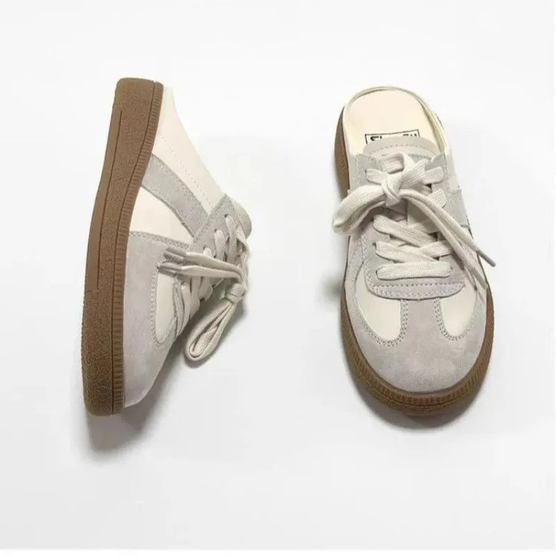 Chaussons de danse classique femme toile — Pierina - vue arrière