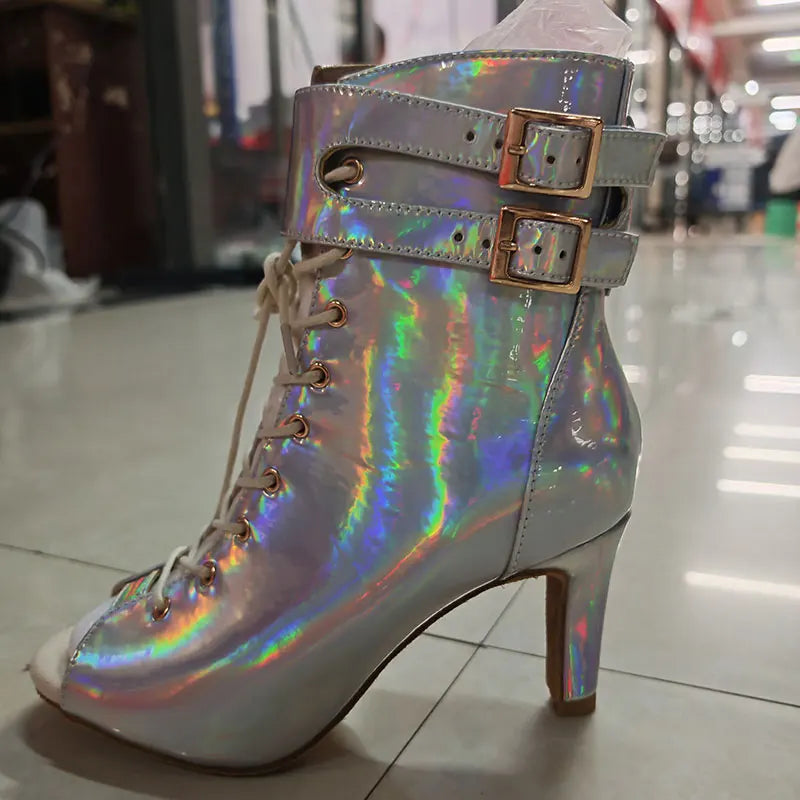 Chaussures de salsa femme — Cha-cha - vue de profil