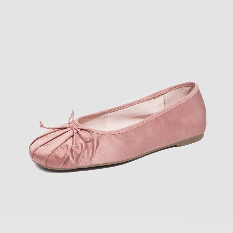 Chaussons de danse classique femme satin — Lyubov - vue rapprochée