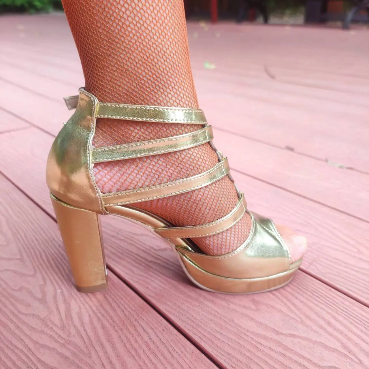 Chaussures de salsa femme — Kondaurova - vue de profil