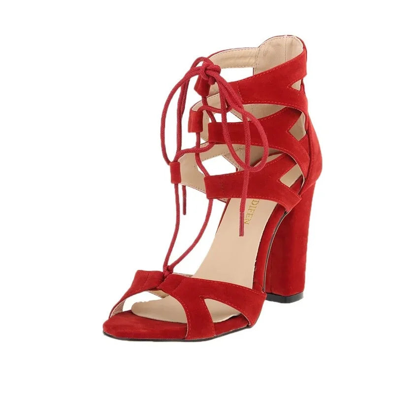 Chaussures de jazz femme velours — Zakharova - vue arrière