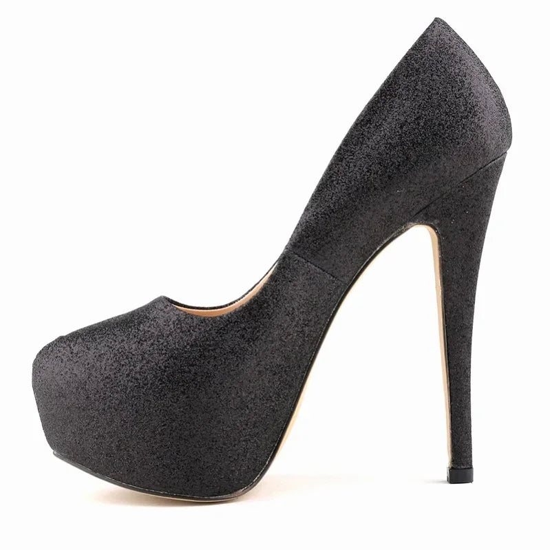 Chaussures de danse femme paillettes — Isabelle - vue 3/4