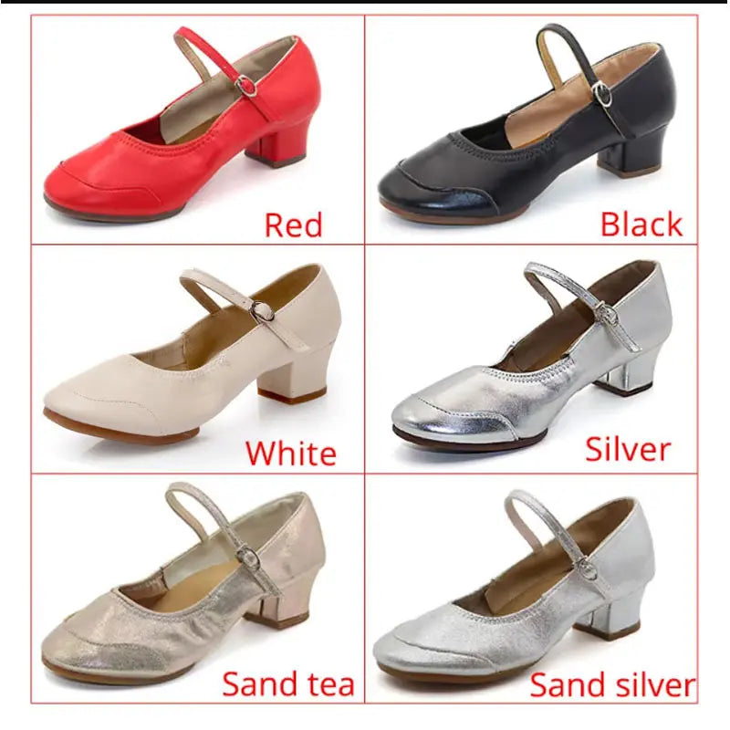 Chaussures de salsa femme — Lafontaine - vue arrière