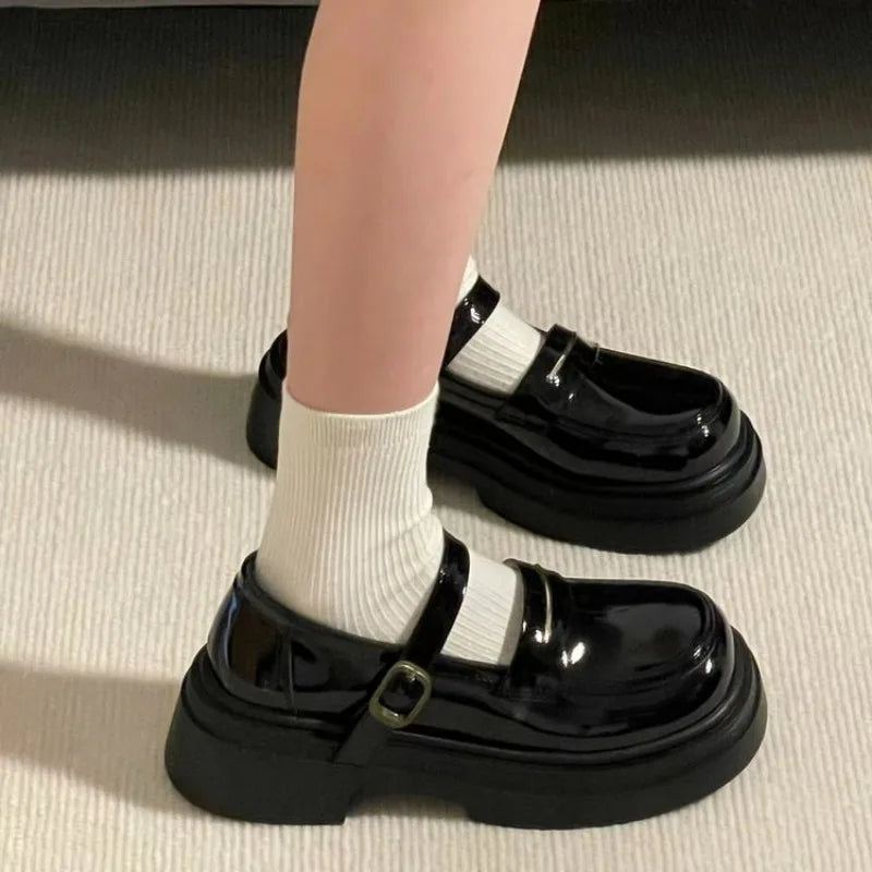 Chaussures de danse femme noir — Dorothée - semelle