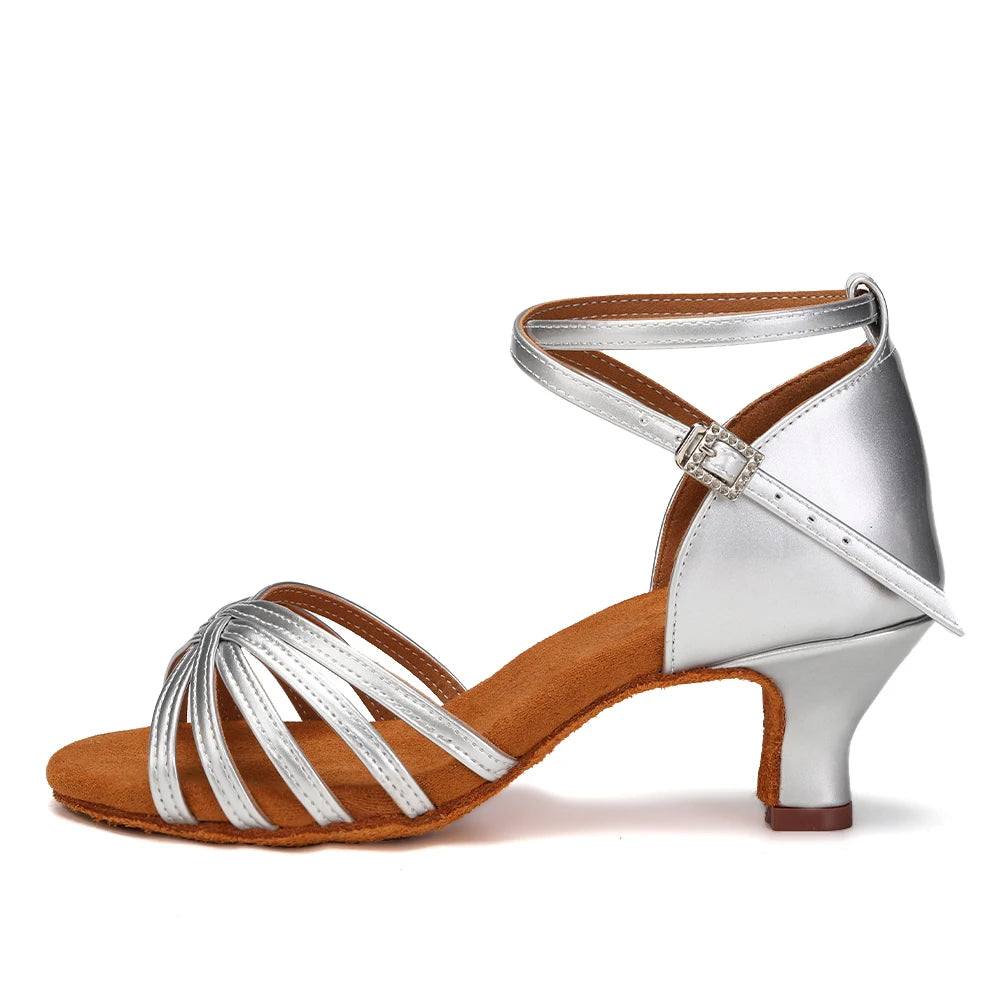 Chaussures de salsa femme satin — Angustias - vue 12