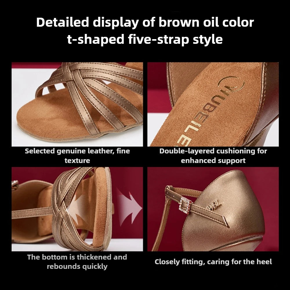 Souliers de danse latine femme — Sibley - vue de profil
