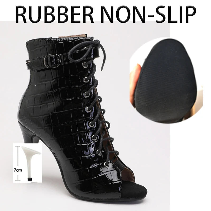 Chaussures de jazz femme daim — Francisco - vue dessus
