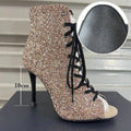 Chaussures de salsa femme paillettes — Zinaida - vue 11