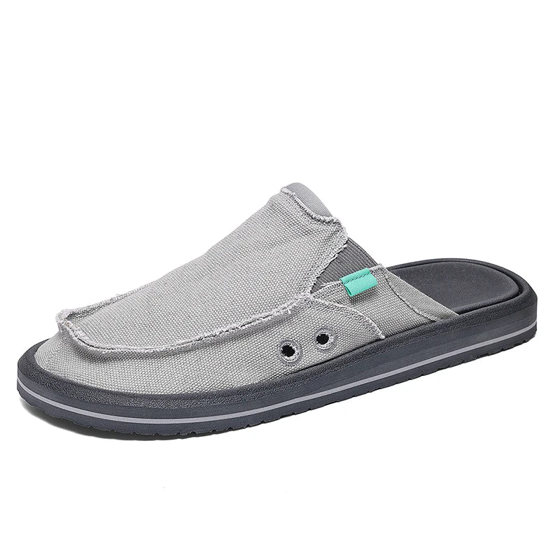 Chaussons de danse classique homme toile — Sarafanov - vue 3/4
