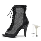 Chaussures de salsa femme, modèle Umberta, coloris noir