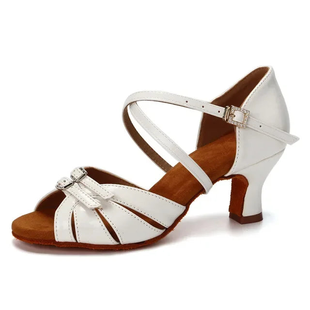 Chaussures de salsa femme — Monica - vue extérieure