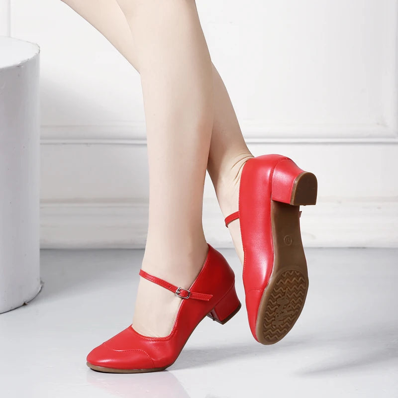 Chaussures de salsa femme — Victoire - vue de profil