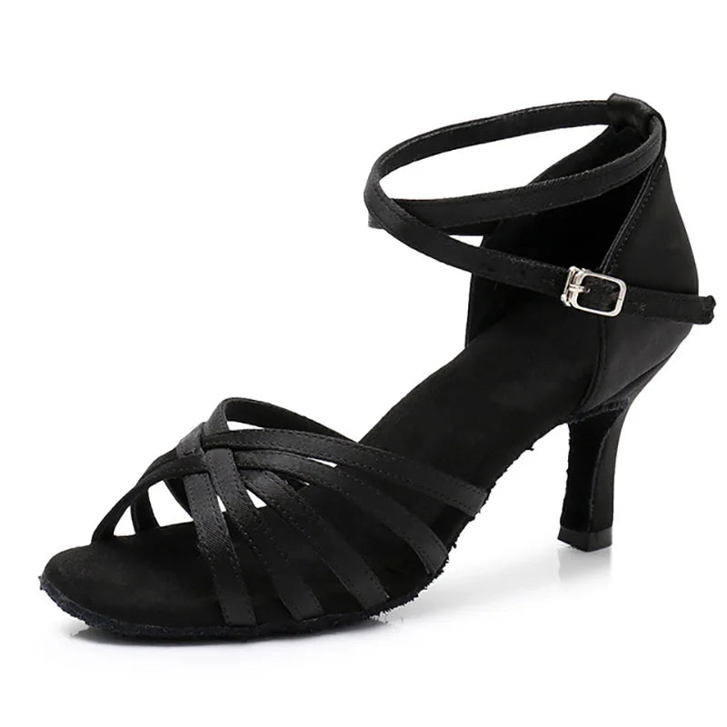 Chaussures de salsa femme daim — Frappé - vue 20