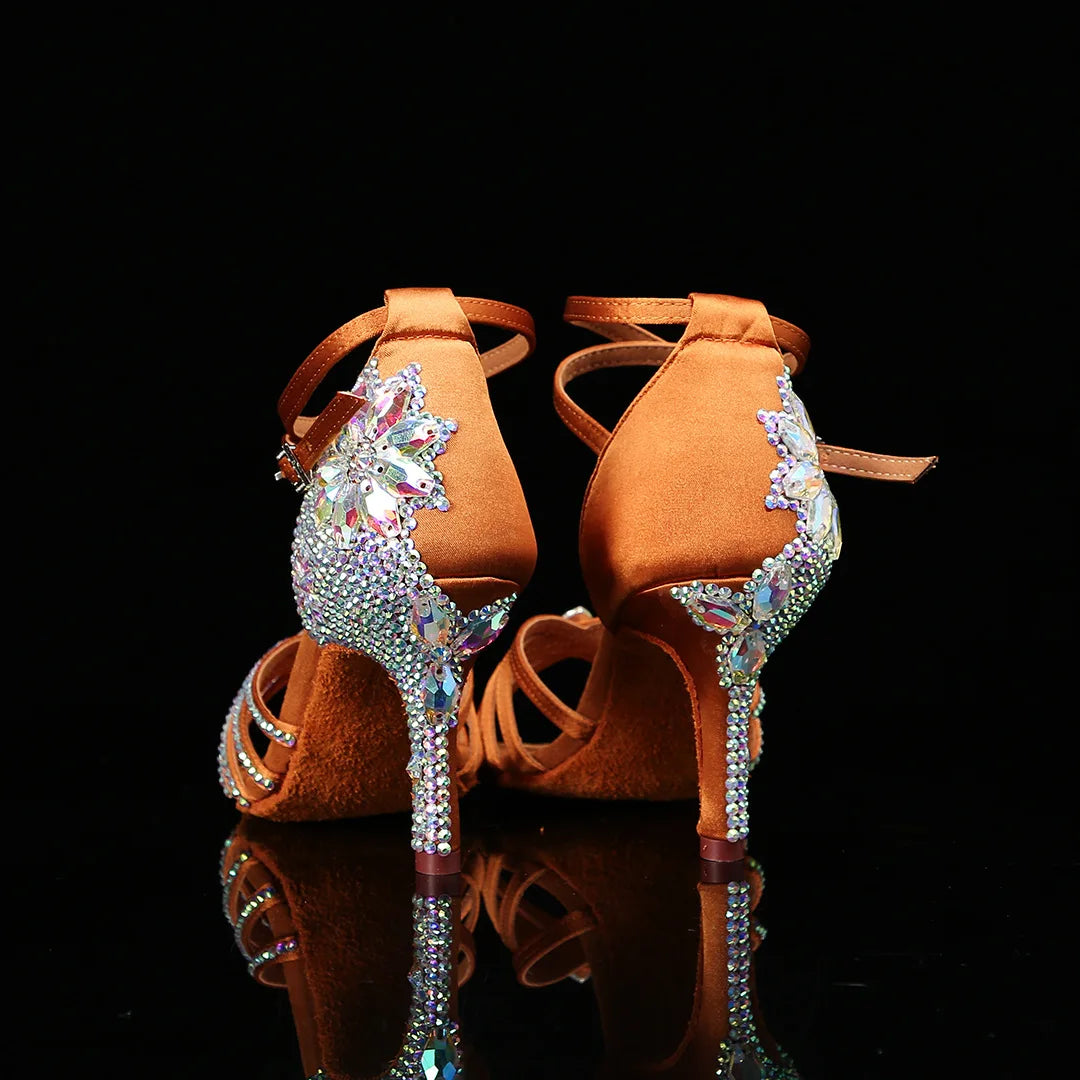 Chaussures de salsa femme strass — Dupond - vue arrière