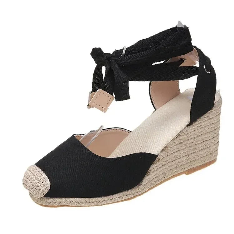 Chaussons de danse classique femme toile — Clématite - vue dessus