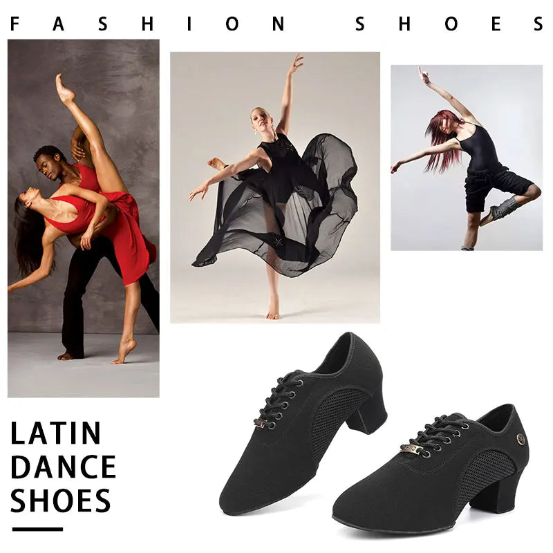 Chaussures de salsa femme — Myosotis - détail