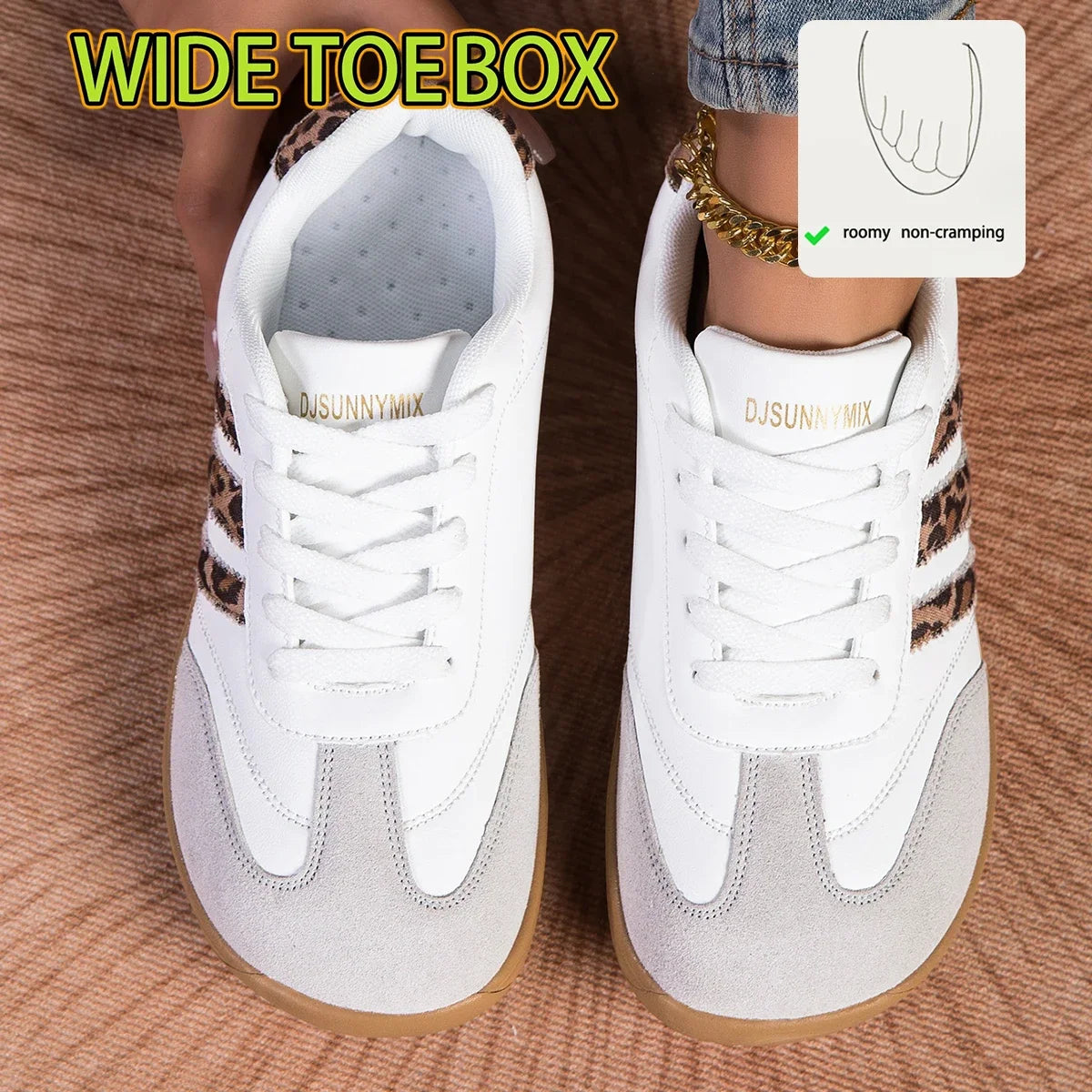 Chaussures de danse femme 28883-kuan blanc — Pina - vue de profil