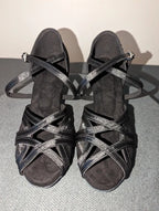 Souliers de tango femme satin — Anémone - vue 11