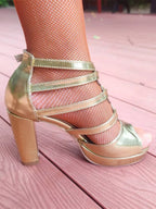 Chaussures de salsa femme — Kondaurova - vue arrière