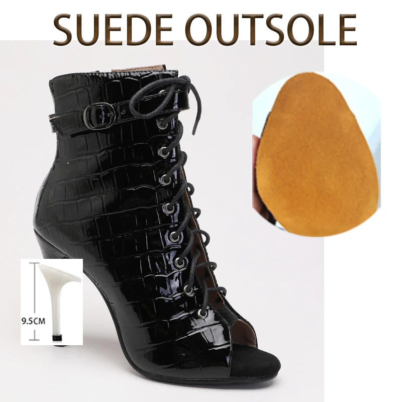 Chaussures de jazz femme daim — Francisco - vue 11