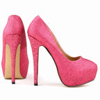 Chaussures de danse femme paillettes — Isabelle - vue rapprochée