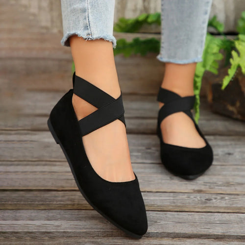 Chaussons de danse classique femme — Adèle - vue de profil