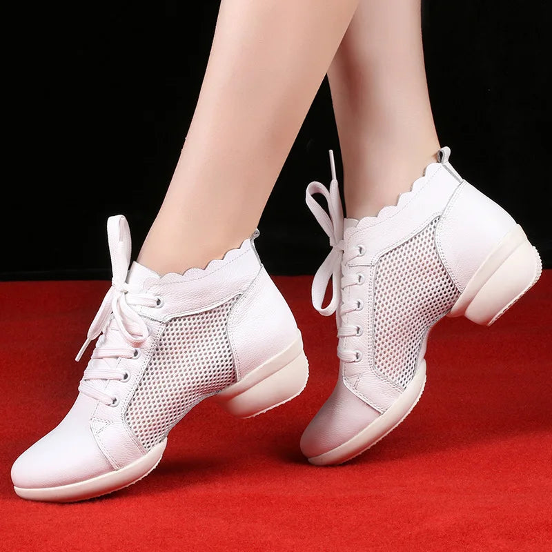 Chaussures de jazz femme — Ursula - vue de profil