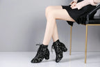 Bottines de danse jazz à petit talon, modèle Hilda, vue 12