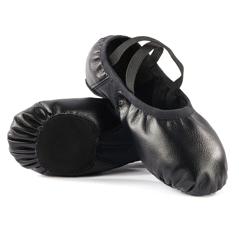 Chaussons de danse classique femme noir — Mirella - semelle