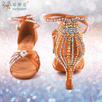 Souliers de danse latine femme — Ferri