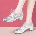 Souliers de danse latine femme — Orietta - vue 3/4