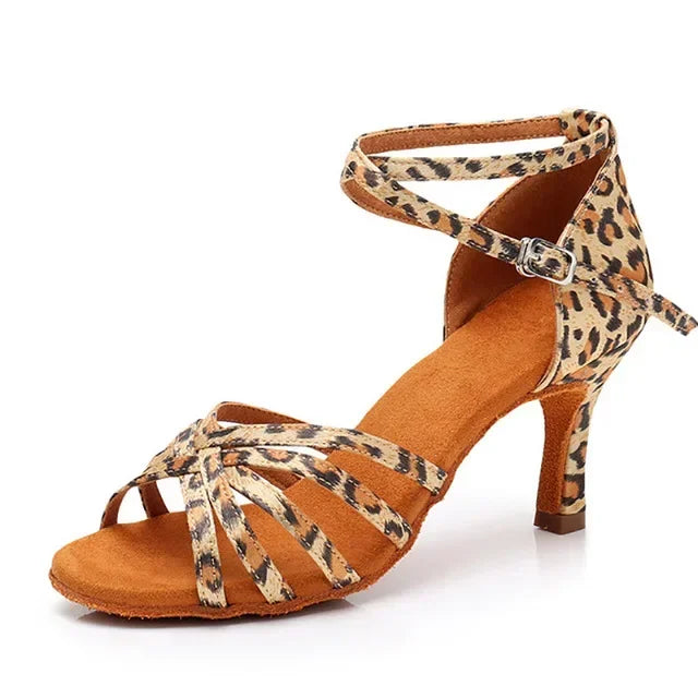 Chaussures de salsa femme satin — Celestina - vue 12