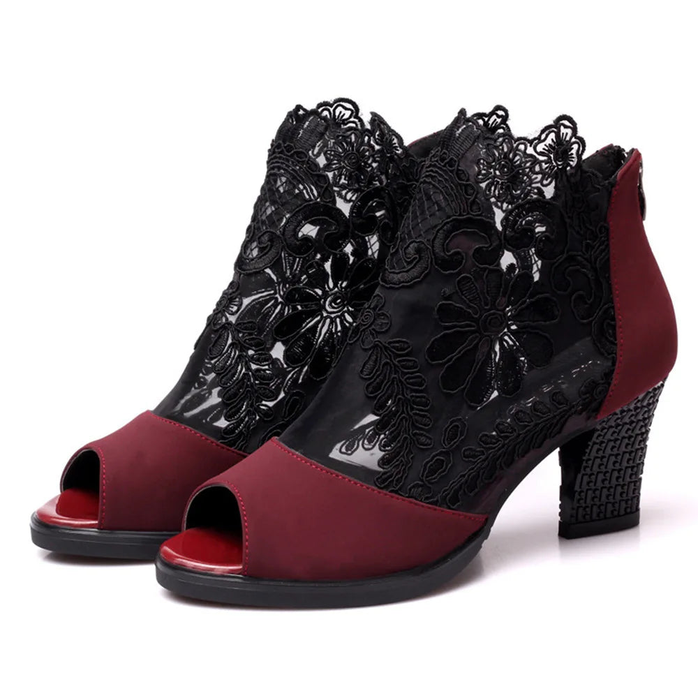 Chaussures de salsa femme 1 — Somova - vue arrière
