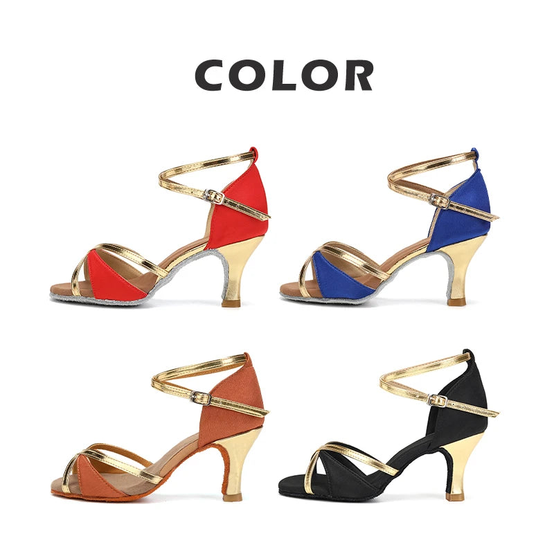 Chaussures de salsa femme — Penney - vue de profil