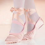 Chaussons de danse classique femme satin — Gloria - vue arrière