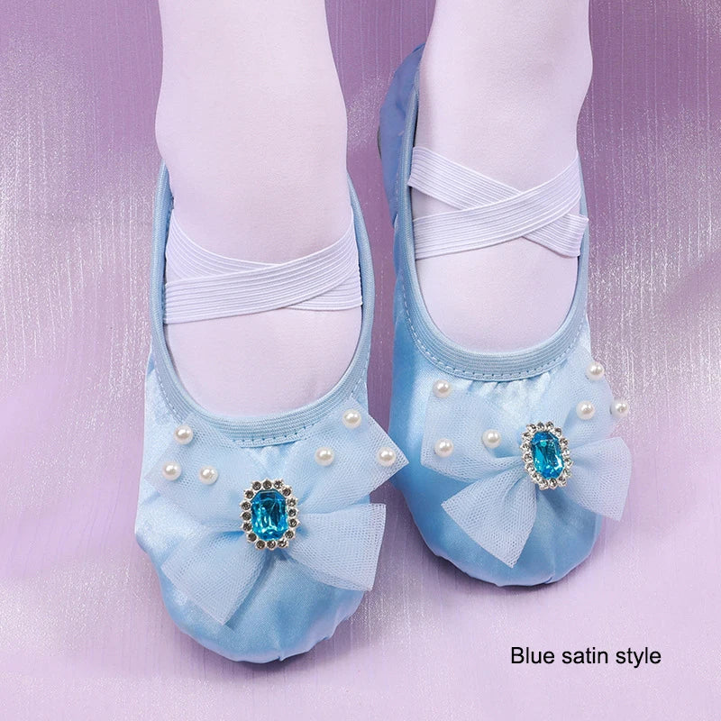 Chaussons de danse classique femme — Manolo - vue extérieure